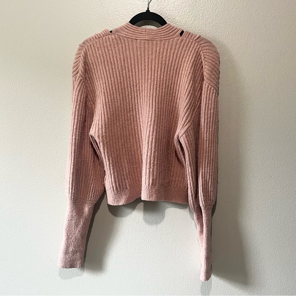 EXPRESS- Women's Pink  Cardigan Sweater Size S - Picture 2 of 5